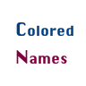 ColoredNames