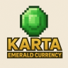 ✅[1.21 - 1.21.8] Emerald Currency -  New Era Economy & Bank GUI with PlaceholderAPI Support!