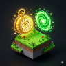 Overworld Travel GUI | Timed Sessions & Cooldowns [Skript]