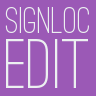 SignLoc Edit