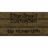 SignShopCustomSell